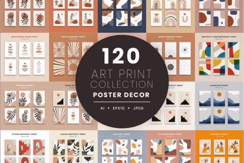 Abstract Art Poster Collection