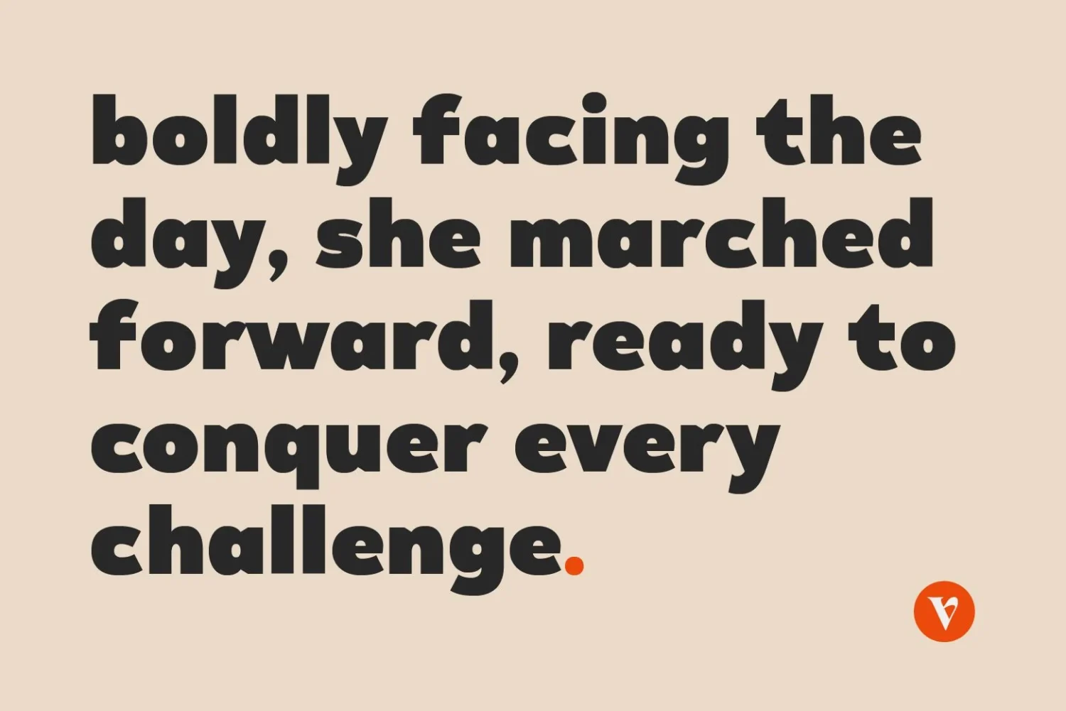 bold display font
