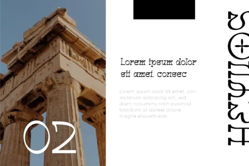 slab serif display font