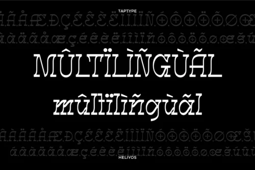 slab serif display font