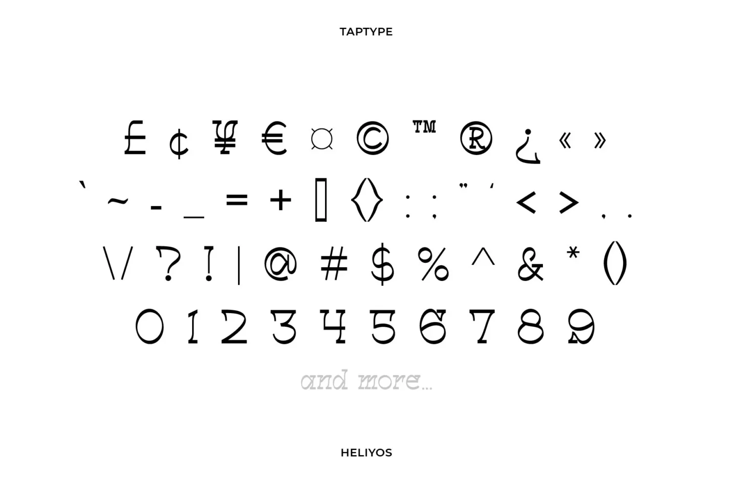 slab serif display font
