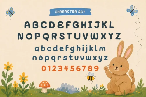 cute handwritten font