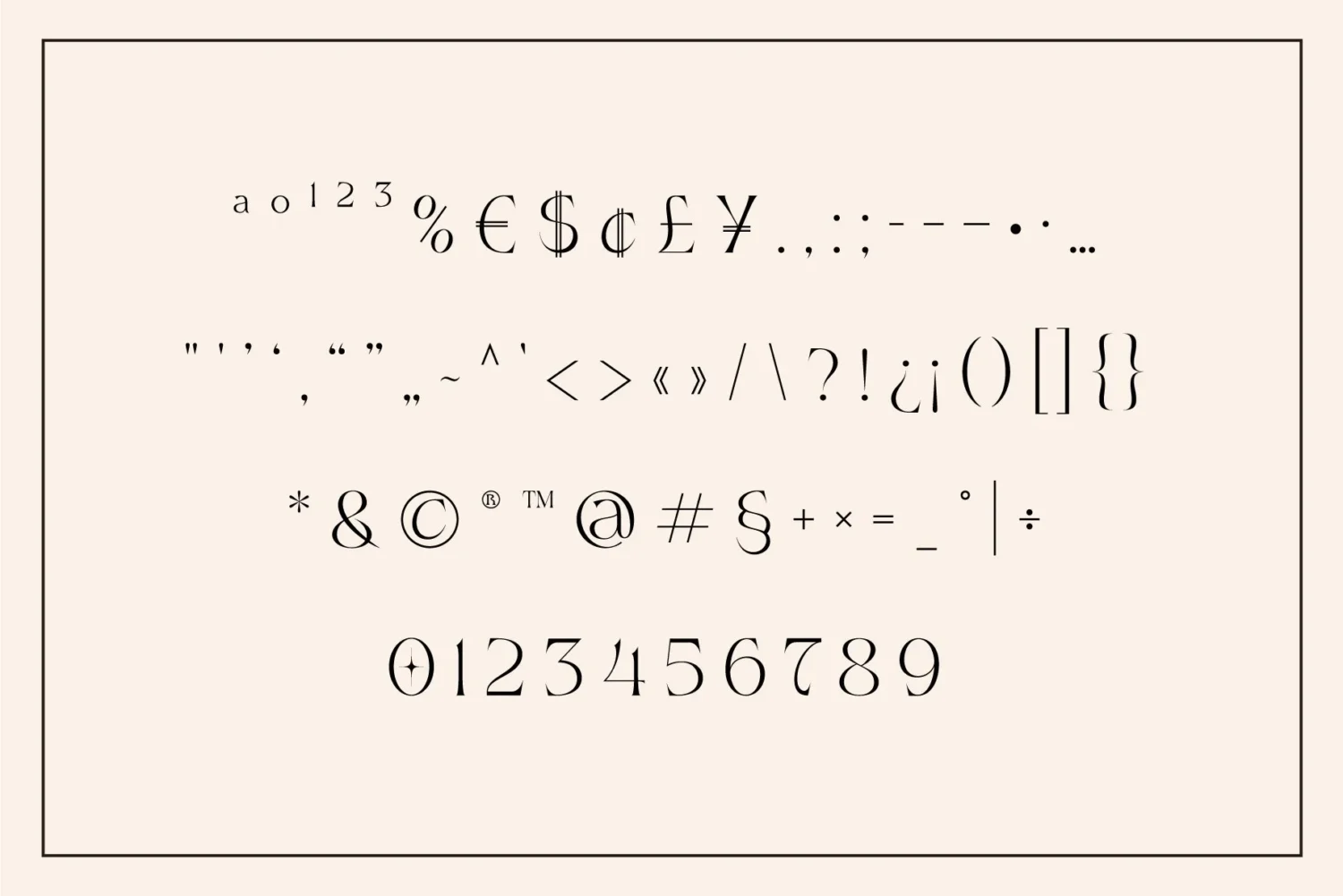 Remove term: serif display ligature font serif display ligature font