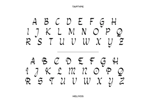 display serif font