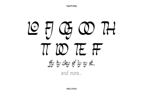 display serif font