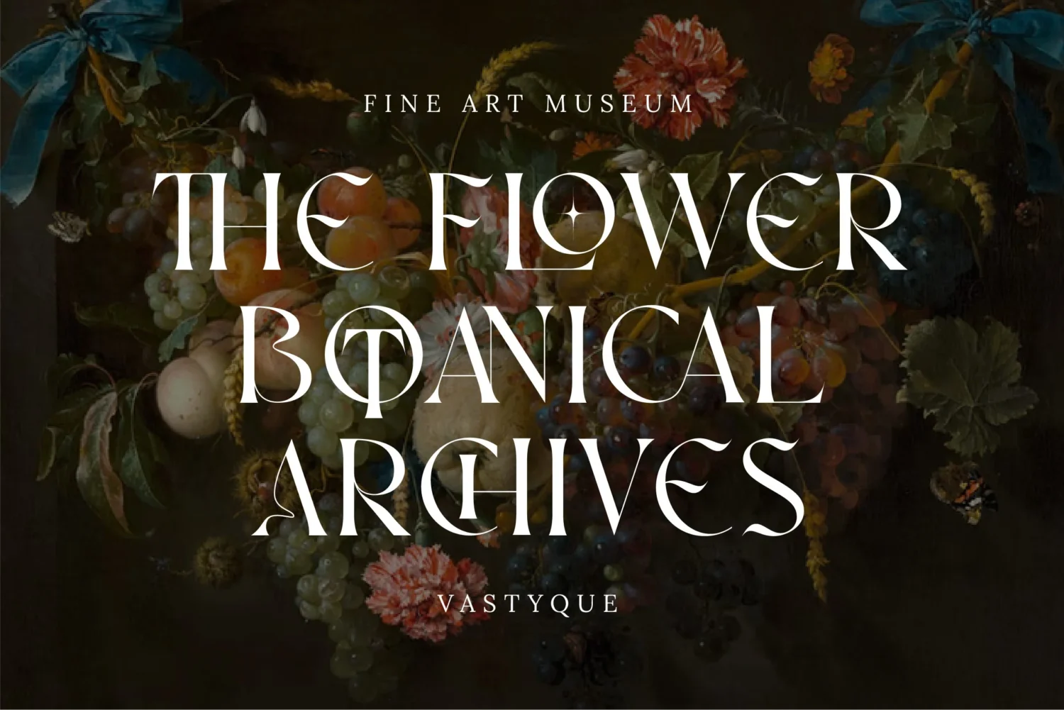 display serif font