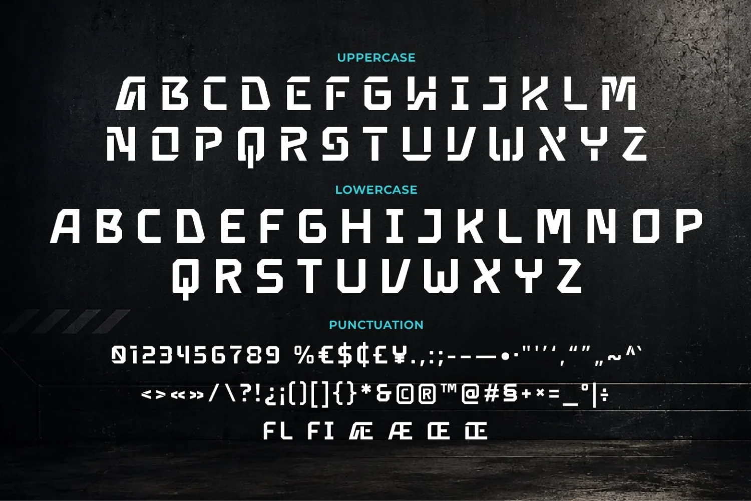 futuristic font