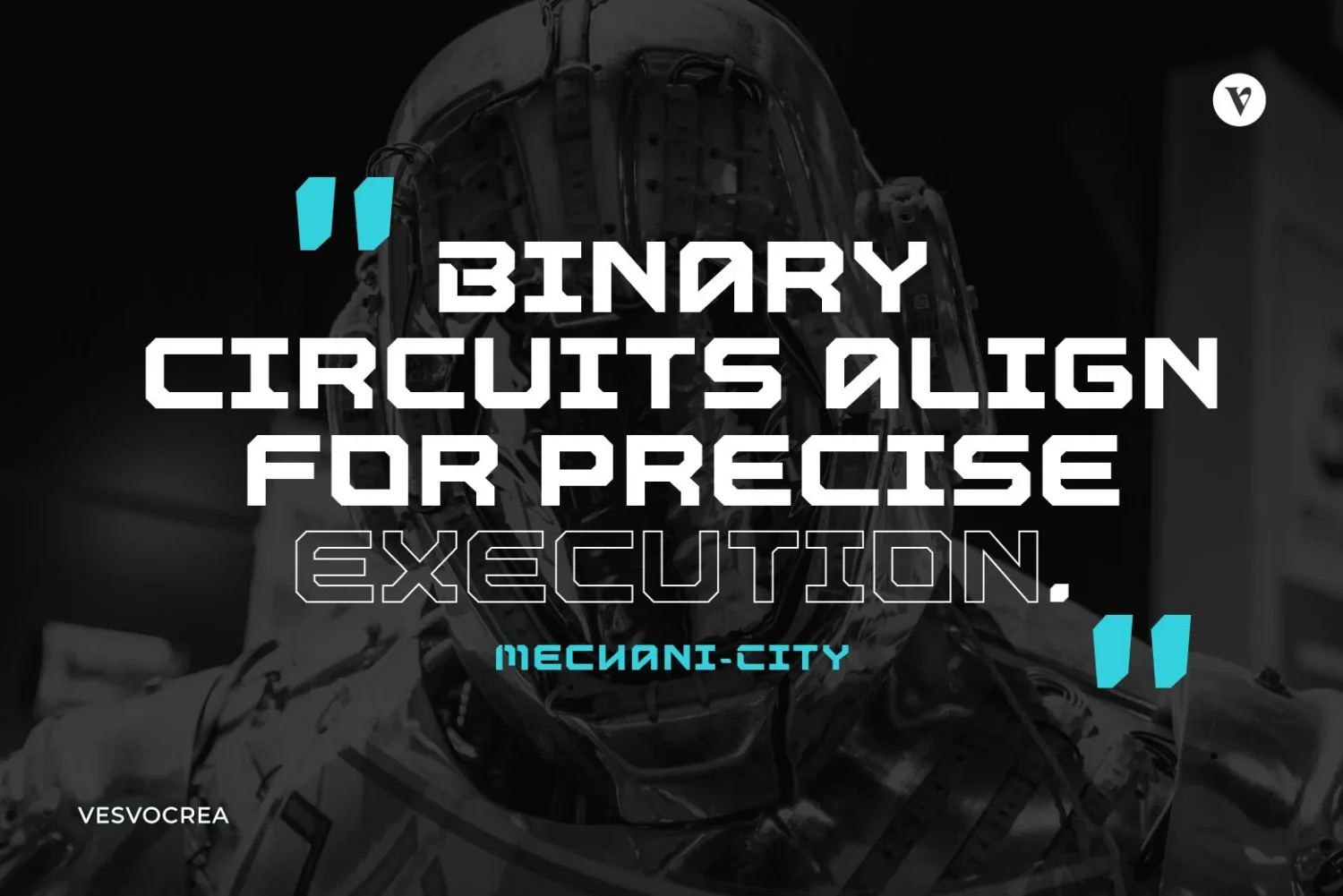 tech display font