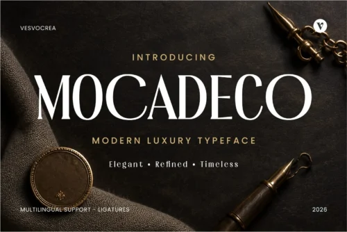 modern luxury font