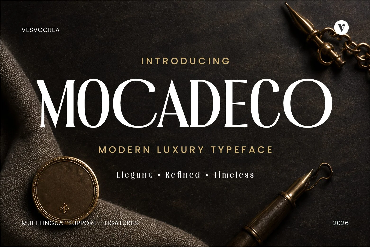 modern luxury font