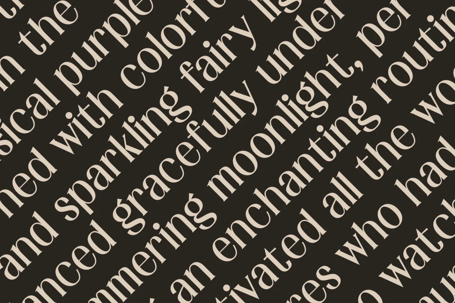 modern luxury font