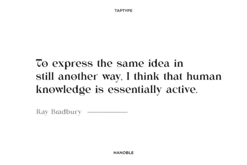 modern ligature serif