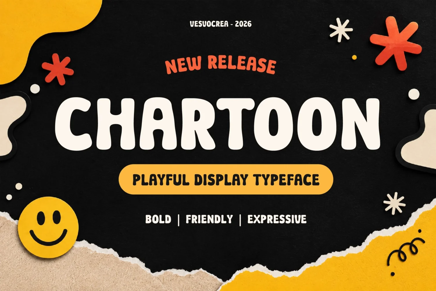 playful display font