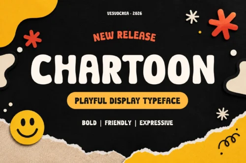 playful display font