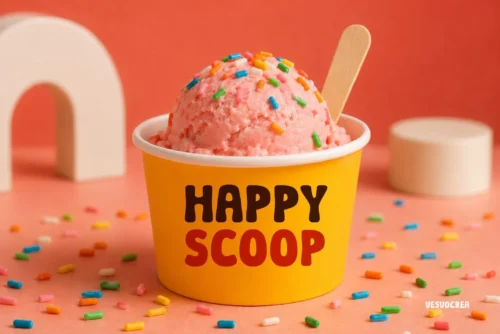playful display font