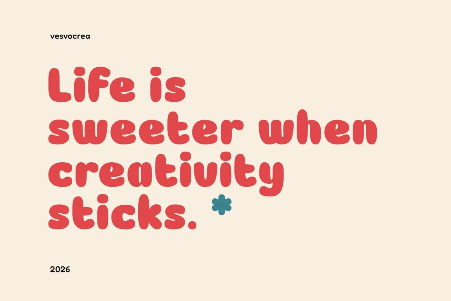 playful display font